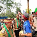 Festival Budaya Lingkar Tiong Kandang yang dilaksanakan oleh Kemdikbudristek RI di Desa Tae, Kecamatan Balai Batang Tarang, Kabupaten Sanggau ini berlangsung selama 3 hari, yakni pada tanggal 22-24 Agustus 2022. (Foto: Istimewa)