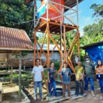 PT Cita Mineral Investindo Tbk (CMI) menyerahkan bantuan Corporate Social Responsibility (CSR) berupa sarana air bersih untuk masyarakat di sekitar wilayah operasionalnya di Dusun Lumpak, Desa Harapan Baru, Kecamatan Air Upas. (Foto: Istimewa)