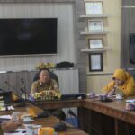 Sekda Kapuas Hulu, Mohd Zaini memimpin rapat penyusunan program kerja TPID di ruang rapat Kantor Bupati Kapuas Hulu, Senin (29/8/2022) pagi. (Foto: Istimewa)