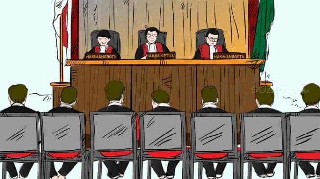 Ilustrasi pengadilan. (Foto: Internet/Istimewa)