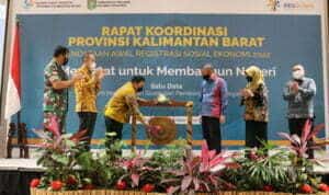 Rapat Koordinasi Registrasi Sosial Ekonomi (Regsosek) Provinsi Kalimantan Barat di Hotel Mercure Pontianak, Jumat (16/09/2022). (Foto: Biro Adpim For KalbarOnline.com)