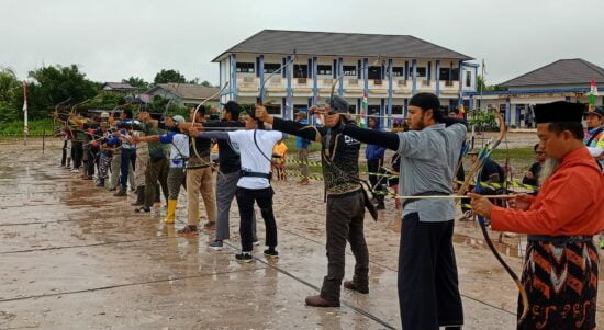 Kejurda Panahan 2022 di lapangan eks MTQ, Desa Kenual, Kecamatan Nanga Pinoh, Kabupaten Melawi. (Foto: BM/KalbarOnline.com)