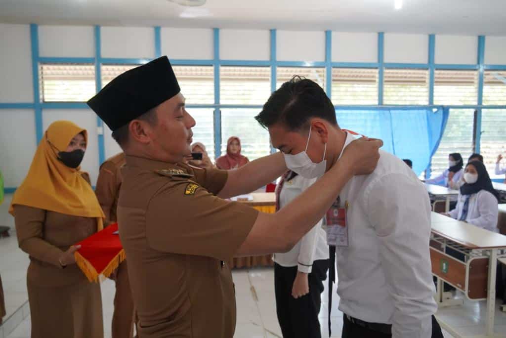 Wakil Bupati Kapuas Hulu, Wahyudi Hidayat menghadiri pembukaan Latsar CPNS formasi umum tahun 2021. (Foto: Istimewa)