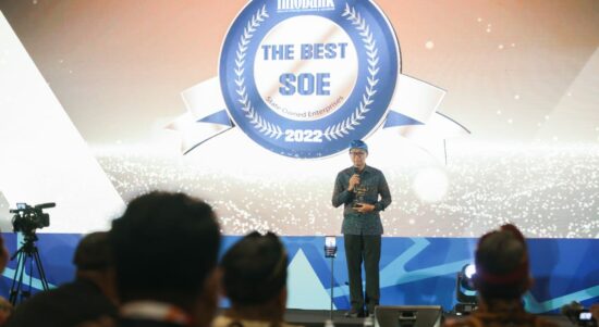 Ajang Infobank The Best State-Owned Enterprise Award 2022, di Provinsi Bali, Kamis (22/09/2022). (Foto: Istimewa)