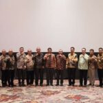 Foto bersama peserta rakor lintas sektor di Hotel Fairmont Jakarta, Selasa (20/09/2022). (Foto: Adi LC)