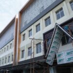 Bangunan Gedung Rumah Sakit Tipe D di Pontianak Utara yang saat ini masih dalam tahap pengerjaan. (Foto: Prokopim For KalbarOnline.com)