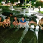 8 remaja yang diamankan polisi di Jalan Lingkar Kota Ketapang. (Foto: Adi LC)