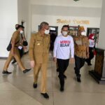 Gubernur Kalimantan Barat, Sutarmidji menerima kunjungan Mendikbudristek RI, Nadiem Makarim. (Foto: Jauhari)