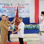Bupati Melawi, Dadi Sunarya Usfa Yursa melepas secara resmi kontingen Kabupaten Melawi untuk berlaga di ajang Porprov ke-XIII Kalbar tahun 2022, Senin (07/11/2022).