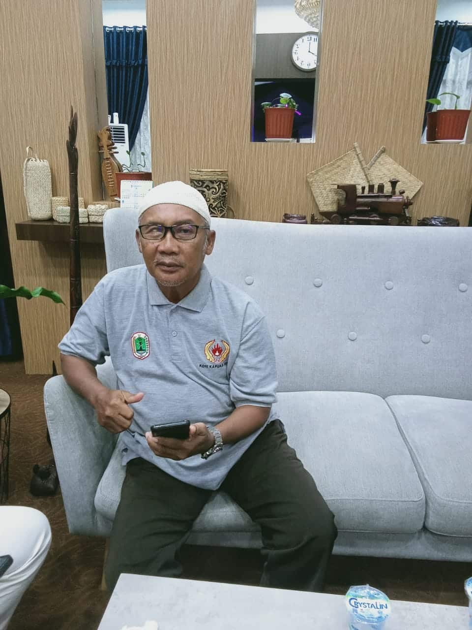 Ketua Pengkab IPSI Kapuas Hulu, Fahrurozi. (Foto: Ishaq)
