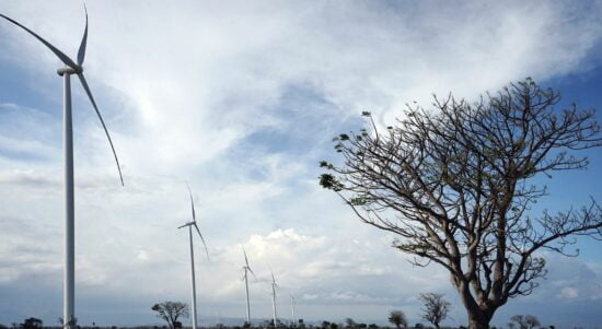 Pembangkit Listrik Tenaga Bayu (PLTB) Tanah Laut, Kalimantan Selatan, berkapasitas 70 MW. (Foto: Istimewa)