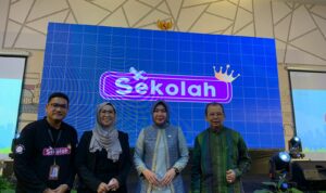 Peluncuran aplikasi Sekolah Pro secara resmi dilaksanakan di Hotel Ibis, Kota Pontianak, Kamis (15/12/2022). (Foto: Biro Adpim For KalbarOnline.com)