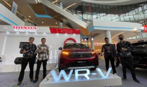 Honda WR-V tampil di GAIA Bumi Raya City Mall, Pontianak pada tanggal 22 - 25 Desember 2022. (Foto: Honda For KalbarOnline.com)