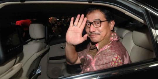 Menteri Ferry Mursyidan laporkan kekayaan ke KPK. (Foto: Dokumen 2014 Merdeka.com/Dwi Narwoko)