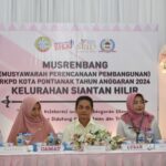 Wakil Wali Kota Pontianak, Bahasan membuka secara resmi musrenbang tahun anggaran 2024 tingkat Kelurahan Siantan Hilir. (Foto: Prokopim For KalbarOnline.com)