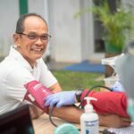 Aksi donor darah dalam rangka memeriahkan Bulan K3 Nasional. (Foto: PLN For KalbarOnline.com)