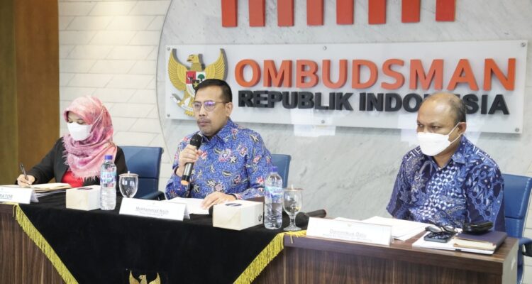 Kegiatan publikasi Ombudsman RI, Selasa (24/01/2023). (Foto: Ombudsman.go.id)