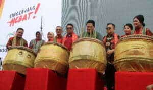 Pembukaan Festival Cap Go Meh 2574 tahun 2023 di Kota Singkawang, Minggu (05/02/2023). (Foto: Biro Adpim For KalbarOnline.com)