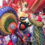 Kadisporapar Provinsi Kalbar, Windy Prihastari saat menghadiri acara seremoni ritual buka mata naga Festival Cap Go Meh di Kota Pontianak, Jumat (03/02/2023) lalu, di Klenteng Kwan Tie Bio. (Foto: Dokumen/Jauhari)