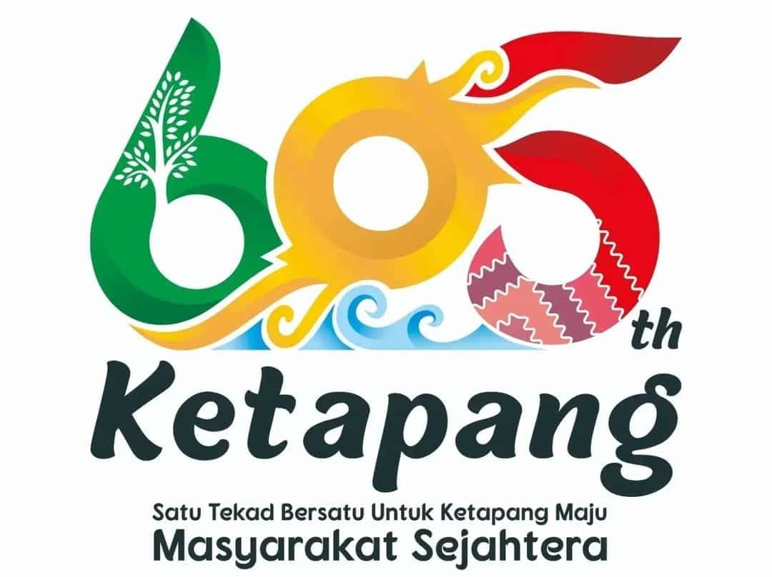 Logo resmi Hari Ulang Tahun (HUT) ke-605 Ketapang. (Foto: Istimewa)