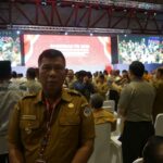 Bupati Kayong Utara, Citra Duani berfoto di sela-sela menghadiri Rakornas PB Tahun 2023 di Jakarta International Expo, Kemayoran, Jakarta, pada Kamis (02/03/2023). (Foto: Prokopim)