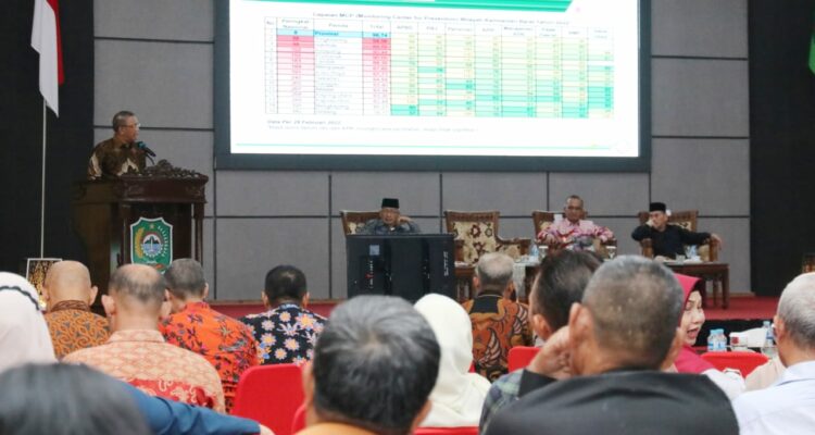 Gubernur Kalbar, Sutarmidji memberikan arahan dalam acara Musrenbang RKPD Kota Singkawang Tahun 2024, Kamis (16/03/2023) siang. (Foto: Biro Adpim For KalbarOnline.com)