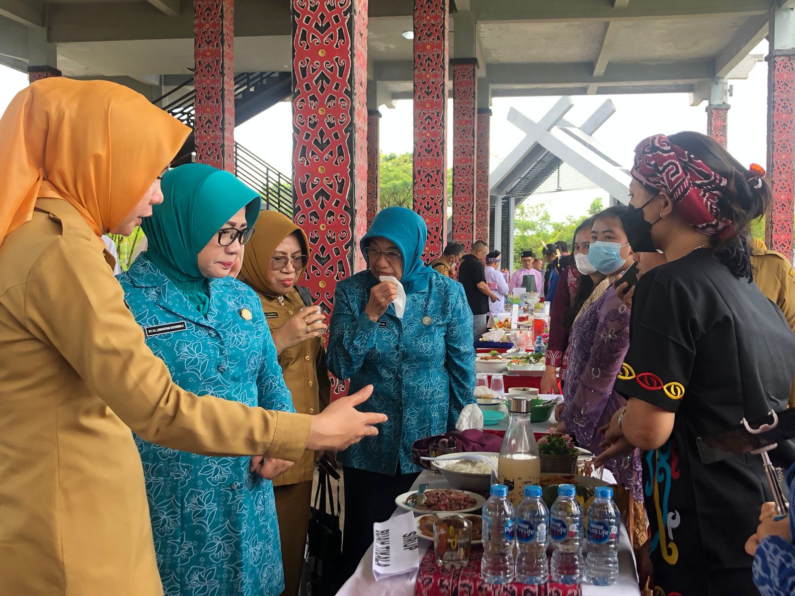 Festival kuliner dan kesenian di Rumah Radakng, Kota Pontianak, Senin (20/03/2023). (Foto: Jauhari)