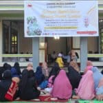 Suasana acara buka puasa bersama warga Sanggau yang digelar oleh sukarelawan Orang Muda Ganjar (OMG) Kalbar, Sabtu (25/03/2023). (Foto: Jauhari)