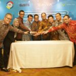 Penandatanganan Memorandum of Understanding (MoU) antara IBC dengan 3 manufaktur, yakni Gesits, Alva dan Volta di Jakarta, Selasa (28/03/2023). (Foto: PLN For KalbarOnline.com)