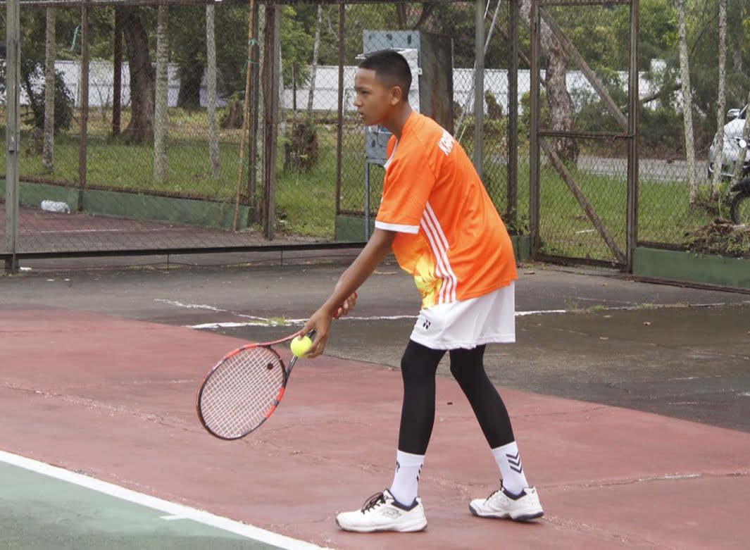 Kejuaraan junior tenis lapangan Pelti Kalbar diselenggarakan di Lapangan Tenis Sutera Pontianak, Kota Pontianak, tanggal 16 - 19 Maret 2023. (Ishaq)