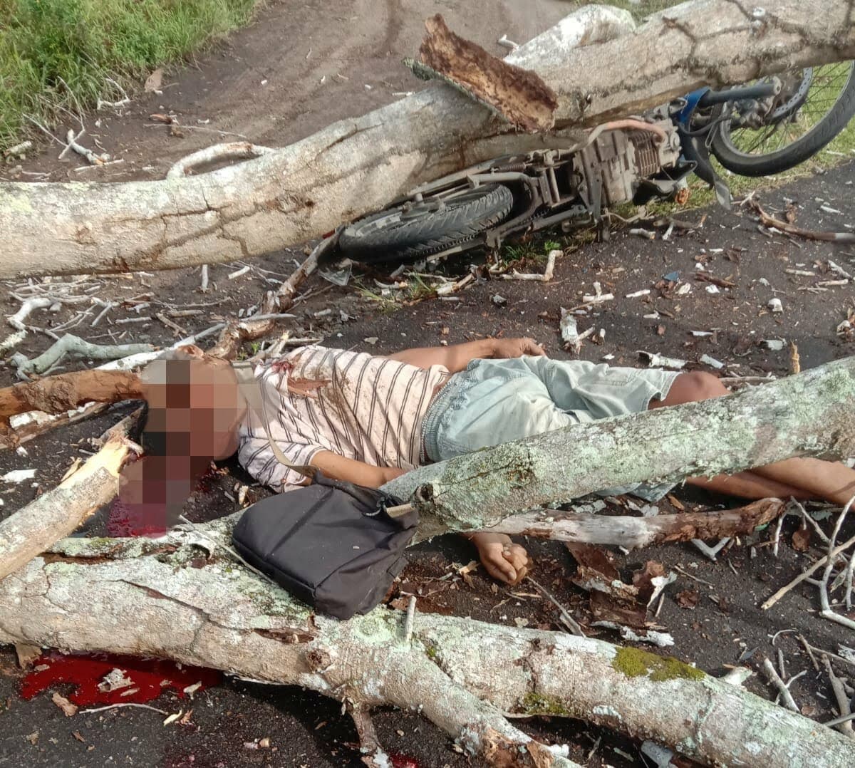 Korban atas nama Wahab Nedhi Handoko (37 tahun), warga Kelurahan Sukaharja, Kecamatan Delta Pawan. (Foto: Adi LC)