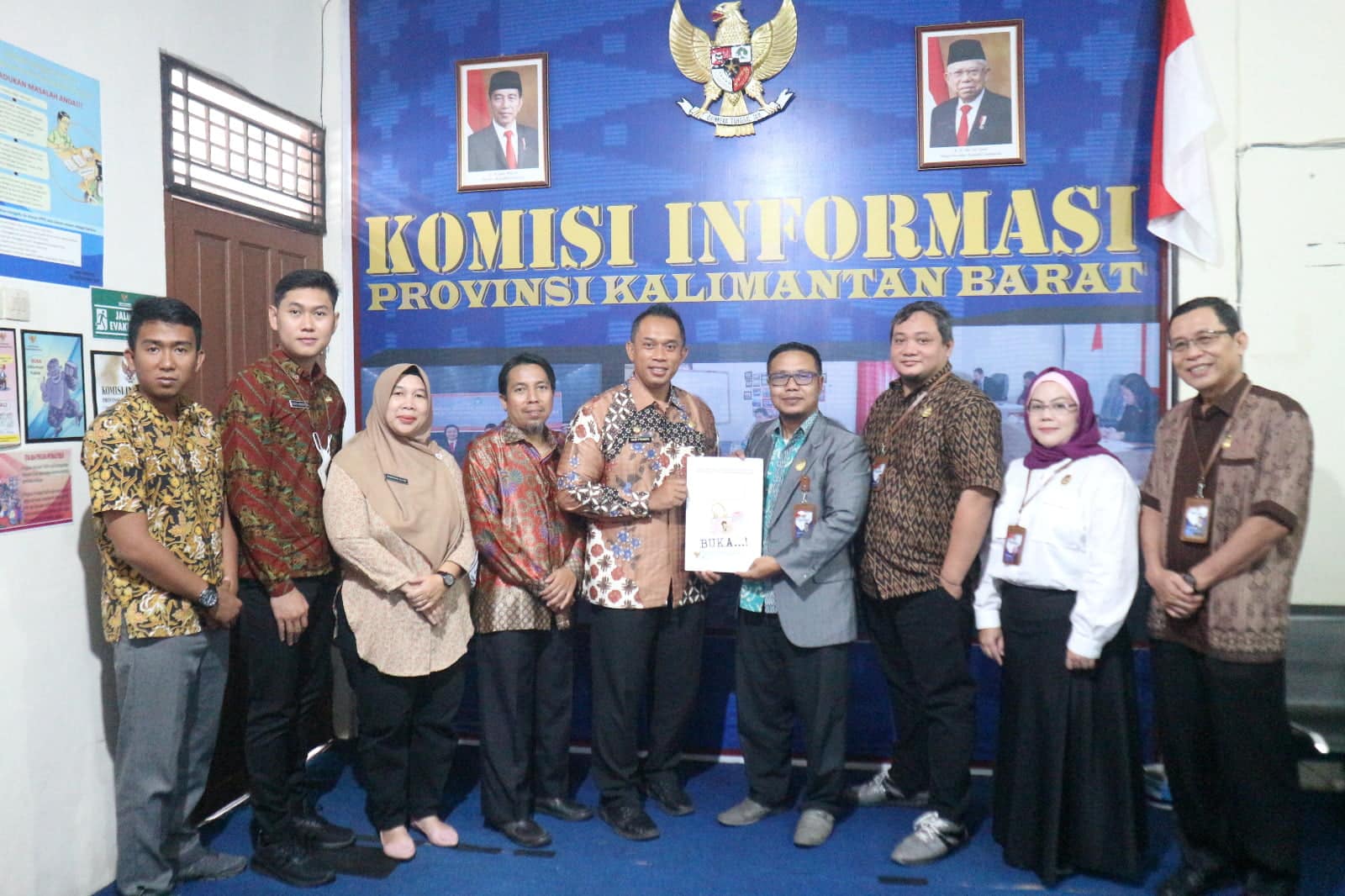 Komisi Informasi Provinsi Kalimantan Barat. (Foto: Jauhari)