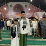 Mengawali agenda Safari Ramadhan hari kedua di Kota Singkawang, Gubernur Kalbar, Sutarmidji mengisi kuliah subuh di Masjid Agung Nurul Islam, Minggu (09/04/2023). (Foto: Jauhari)