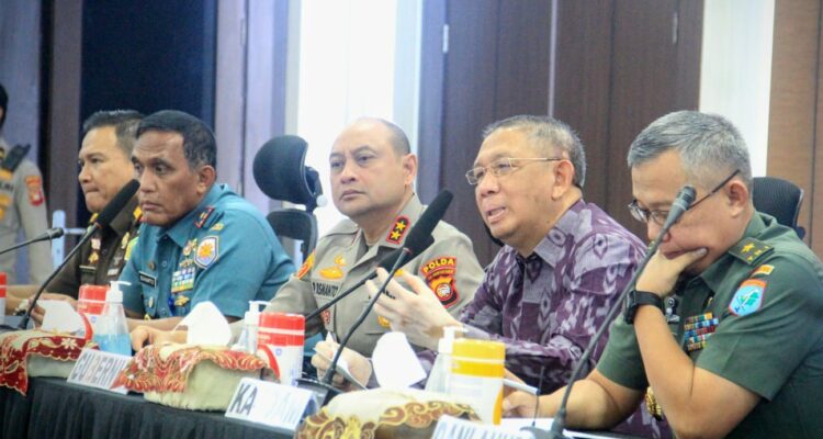 Rakor Lintas Sektoral Operasi Ketupat Kapuas Tahun 2023, Kamis (13/04/2023). (Foto: Biro Adpim For KalbarOnline.com)