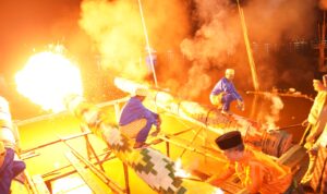 Penyulutan meriam karbit secara simbolis menandai dimulainya Festival Meriam Karbit 2023. (Foto: Kominfo/Prokopim For KalbarOnline.com)