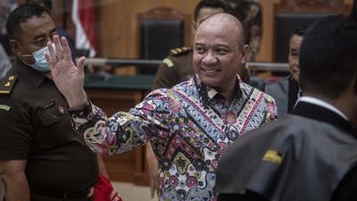Mantan Kapolda Sumatra Barat, Irjen Teddy Minahasa. (Foto: Antara/Aprillio Akbar)