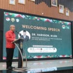 Sekda Kalbar, Harisson membuka kegiatan Borneo Youth Camp Kalimantan Barat Tahun 2023 di Aula Kantor Bupati Kubu Raya, Jumat (12/05/2023). (Foto: Biro Adpim For KalbarOnline.com)