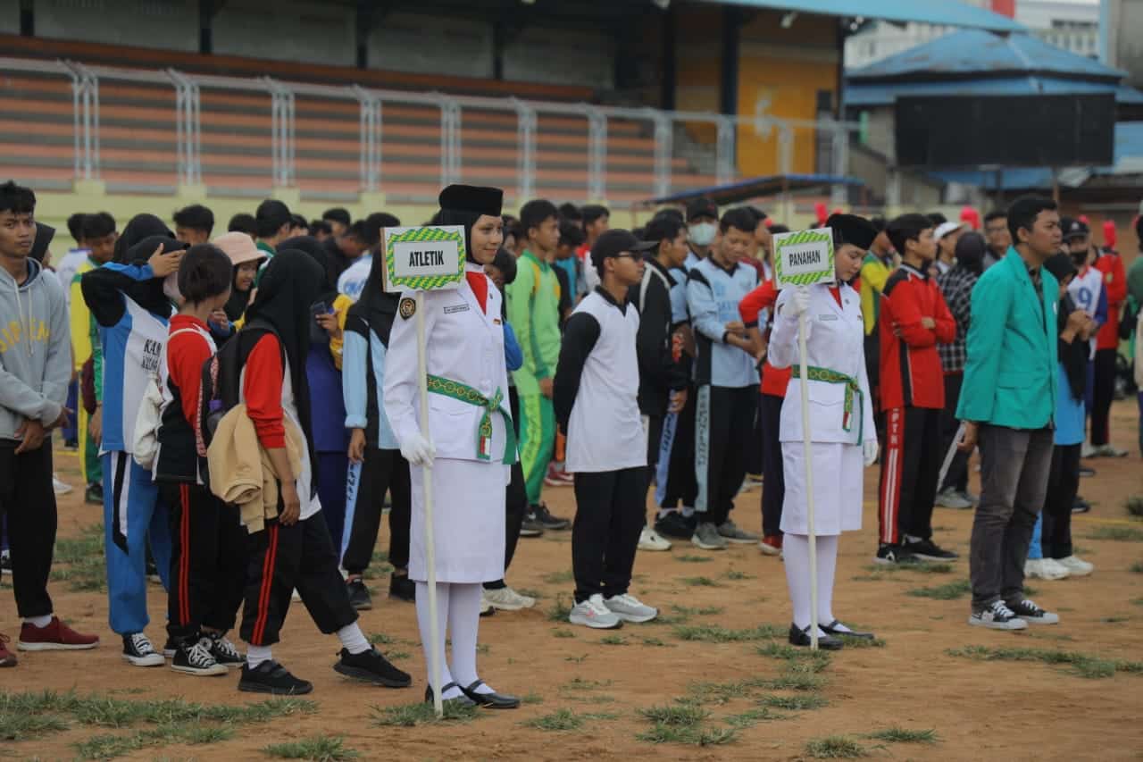 Para atlet siap berlaga pada ajang Popda Kota Pontianak. (Foto: Kominfo/Prokopim For KalbarOnline.com)