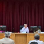 Sekda Kalbar, Harisson memimpin rapat koordinasi persiapan haji tahun 2023 di Ruang Rapat Praja 2, Kantor Gubernur Kalbar, Rabu (10/05/2023). (Foto: Indri)
