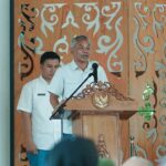 Bupati Ketapang, Martin Rantan memimpin Rapat Akbar Persiapan Napak Tilas Pemerintah Kabupaten Ketapang tahun 2023, Rabu (10/05/2023). (Foto: Adi LC)