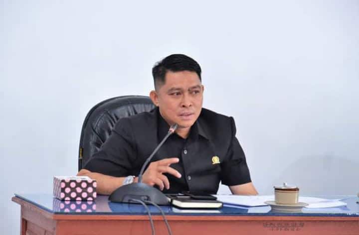 Ketua Komisi II DPRD Kabupaten Ketapang, Uti Royden Top. (Foto: Adi LC)