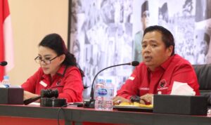 Ketua DPD PDI Perjuangan Kalimantan Barat, Lasarus. (Foto: Indri)
