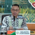 Wali Kota Pontianak, Edi Rusdi Kamtono mengisi Talk Show Peringatan HTTS di Ruang Rapat Wali Kota Pontianak, Kamis (25/05/2023). (Foto: Indri)