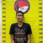Pelaku berinisial RZ (20 tahun), ia diamankan petugas di Taman Lawang Kuari Sekadau, pada Jumat (26/05/2023) malam. (Foto: Jauhari)
