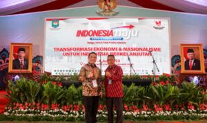 Wagub Kalbar, Ria Norsan menghadiri Indonesia Maju Expo And Forum Tahun 2023. (Foto: Biro Adpim For KalbarOnline.com)