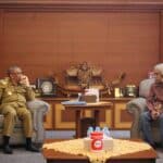 Gubernur Kalbar, Sutarmidji menerima kunjungan Yayasan FIELD Indonesia di ruang kerjanya, Senin (12/06/2023). (Foto: Biro Adpim For KalbarOnline.com)