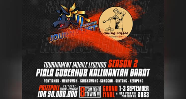 ESJ Pontianak kembali menggelar Turnamen Mobile Legend Piala Gubernur Kalbar