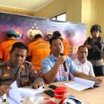 Konferensi pers tekait sejumlah kasus menonjol di Mapolres Kubu Raya, Senin (05/06/2023). (Foto: Indri)