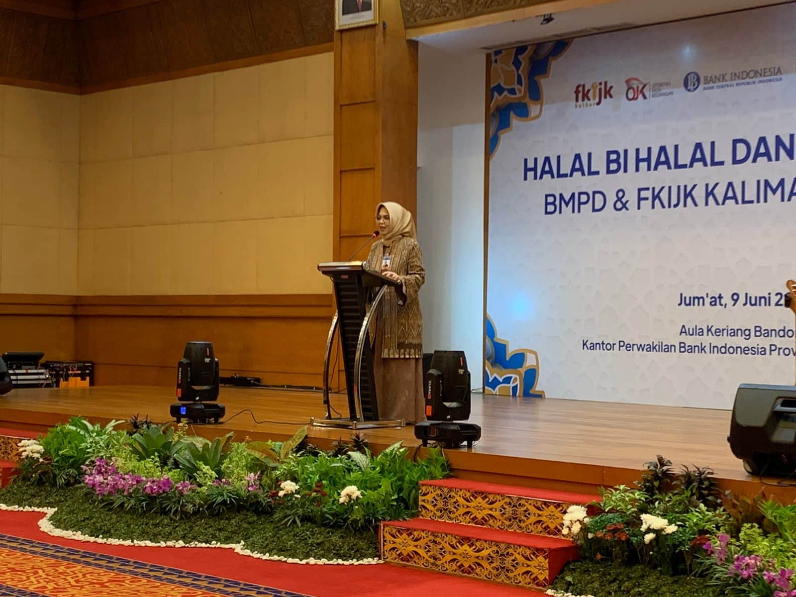 Kepala Perwakilan Bank Indonesia Kalimantan Barat, NA Anggini Sari. (Foto: Indri)