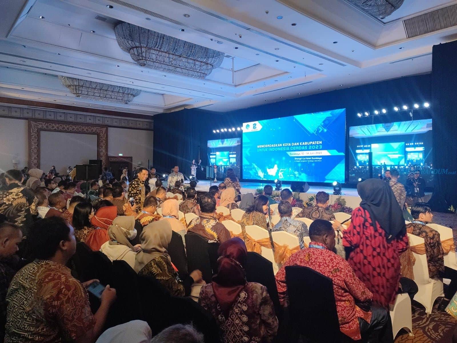Forum Smart City Nasional 2023 di Kota Surabaya. (Foto: Indri)